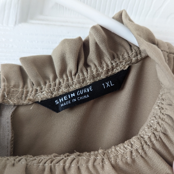 NWOT SHEIN High Neck Midi Dress - Picture 10 of 12